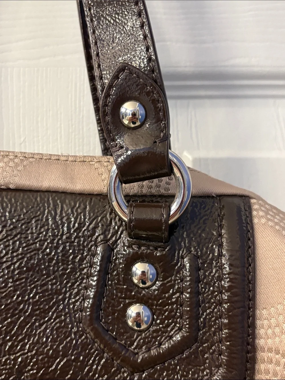 Coach shoulder tote